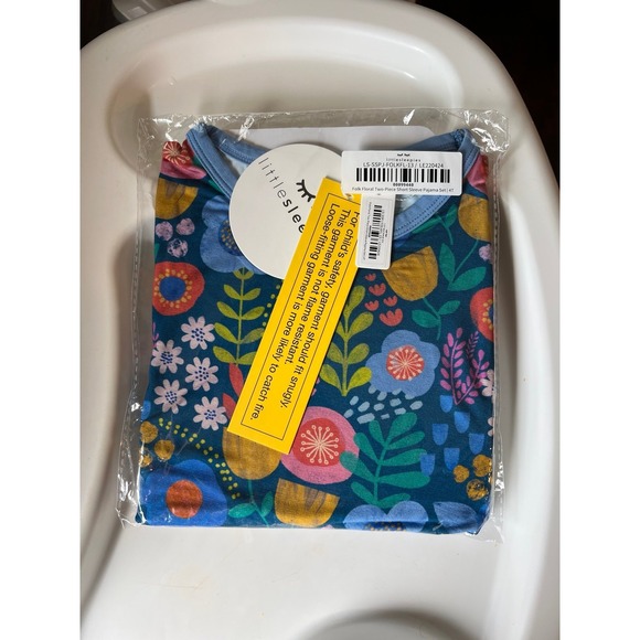Little Sleepies 4T folk floral